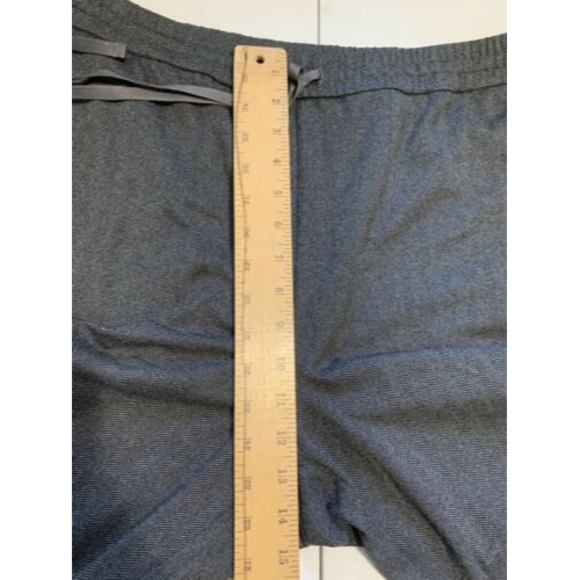 Eileen Fisher Gray Herringbone Pattern Pants, sz L, Excellent Condition - Picture 7 of 9